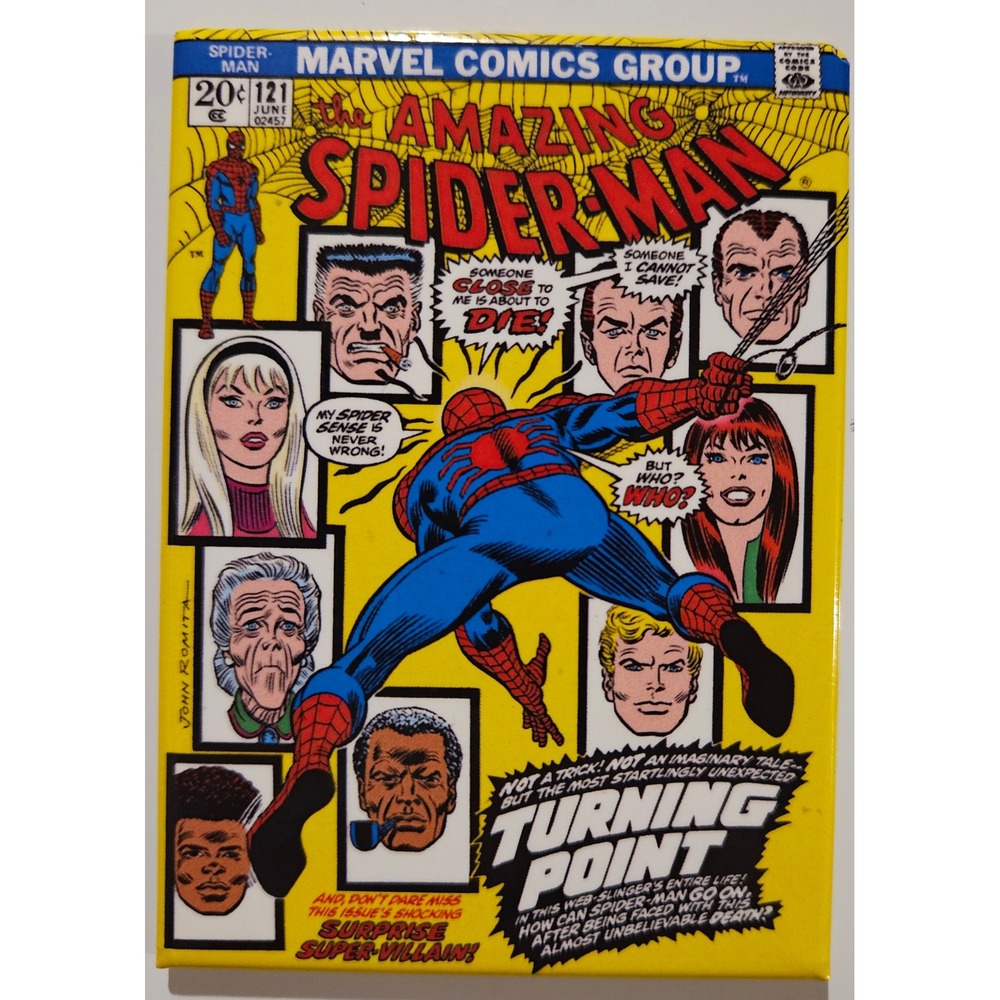 Amazing Spider-Man #121 Marvel Turning Point Magnet